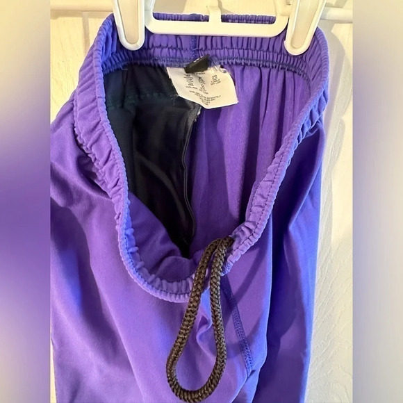 PATAGONIA Women’s XS Endless Joggers Amethyst with Green Trim Zip Ankles US MADE - Picture 9 of 10